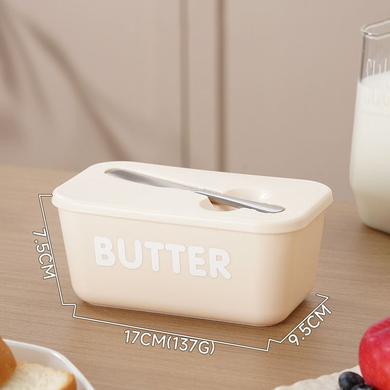 ButterNest – Mantequillera Grande con Tapa y Cuchillo