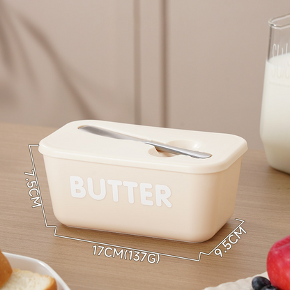 ButterNest – Mantequillera Grande con Tapa y Cuchillo