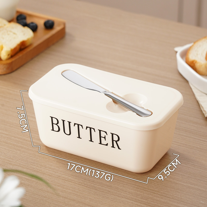ButterNest – Mantequillera Grande con Tapa y Cuchillo