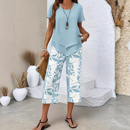 Trendelle - Conjunto de moda moderno de dos piezas