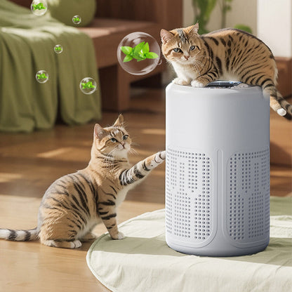 PureBreathe - Purificador de aire inteligente con filtro y tabletas de aromaterapia