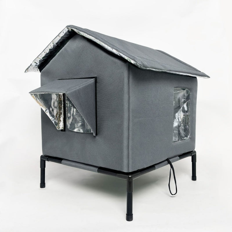 WhiskerHaven – Premium-Katzenhaus für den Außenbereich