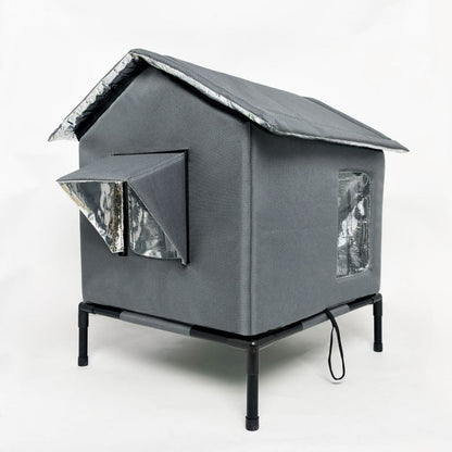 WhiskerHaven – Premium-Katzenhaus für den Außenbereich