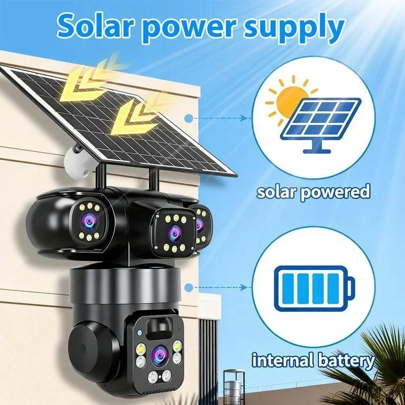 EagleView – 360°-Solar-WLAN-Kamera
