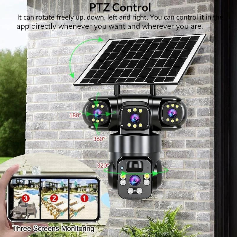 EagleView – 360°-Solar-WLAN-Kamera
