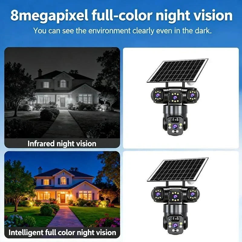 EagleView – 360°-Solar-WLAN-Kamera
