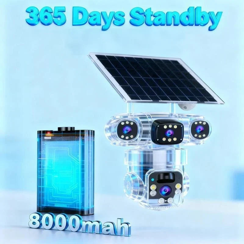 EagleView – 360°-Solar-WLAN-Kamera