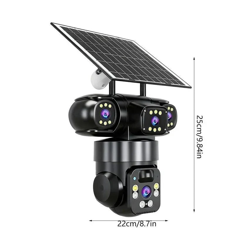EagleView – 360°-Solar-WLAN-Kamera