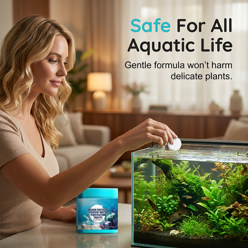 CrystalAqua – Premium-Reinigungstabletten für Aquarien