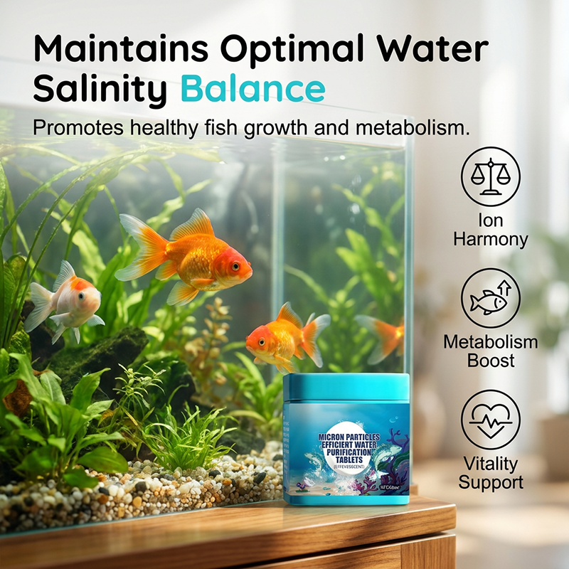 CrystalAqua – Premium-Reinigungstabletten für Aquarien