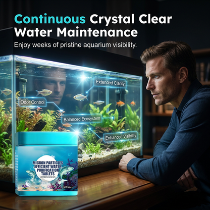 CrystalAqua – Premium-Reinigungstabletten für Aquarien
