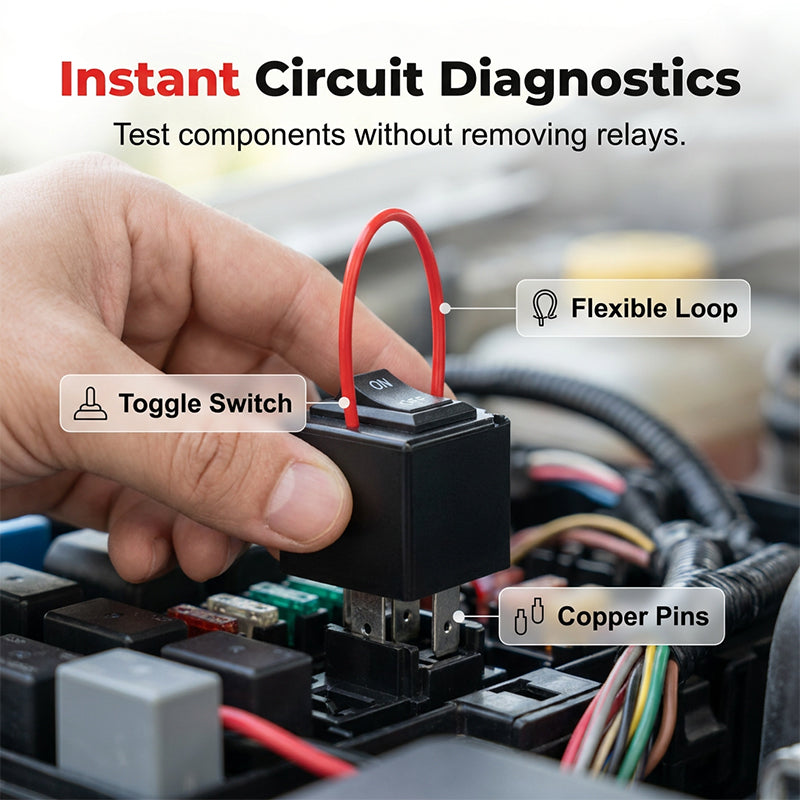 CircuitGuard – Relaistester mit Prüfkabelsatz