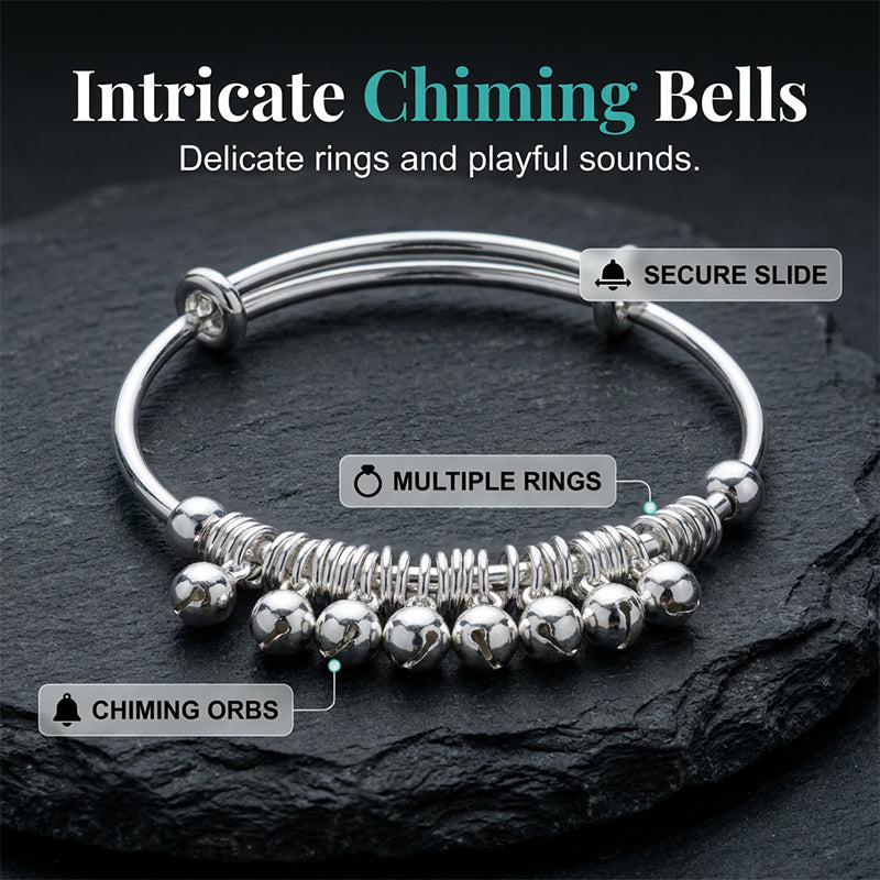 LunaChime - Pulsera de campanas artesanal