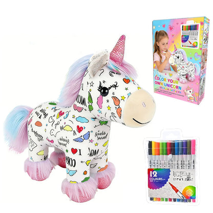 ColorCuddle – DIY-Einhorn-Plüsch-Set