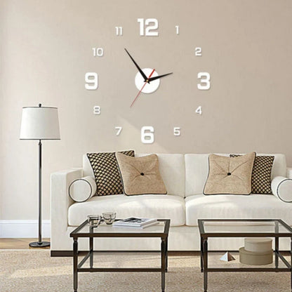 TimeVista – Juego de reloj de pared acrílico luminoso 3D