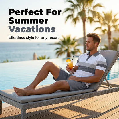 FlexFit – Zweiteiliges Set aus Hemd und Shorts für Herren