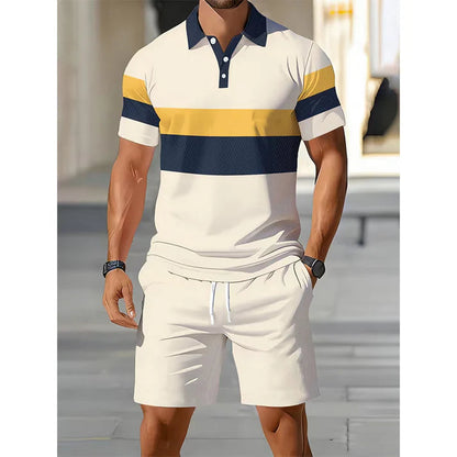 FlexFit – Zweiteiliges Set aus Hemd und Shorts für Herren