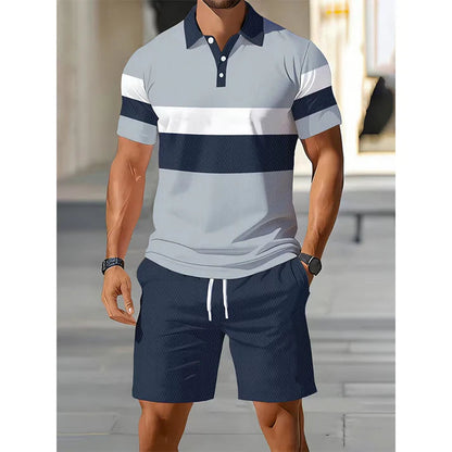 FlexFit – Zweiteiliges Set aus Hemd und Shorts für Herren