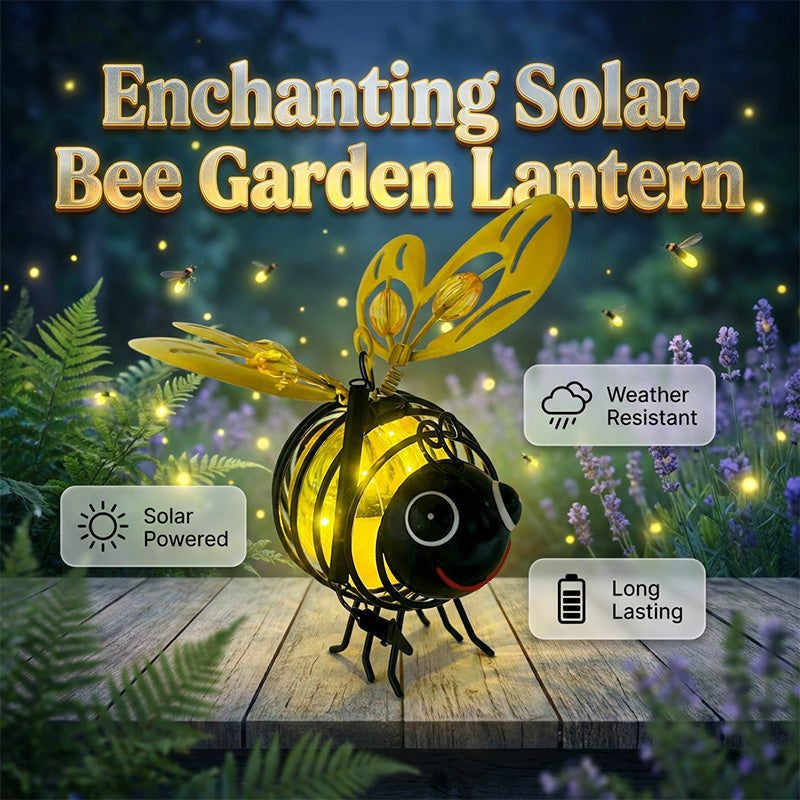 SunnyBee – Lámpara solar colgante para jardín