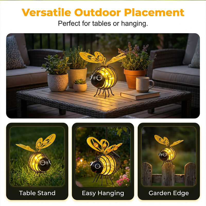 SunnyBee – Lámpara solar colgante para jardín