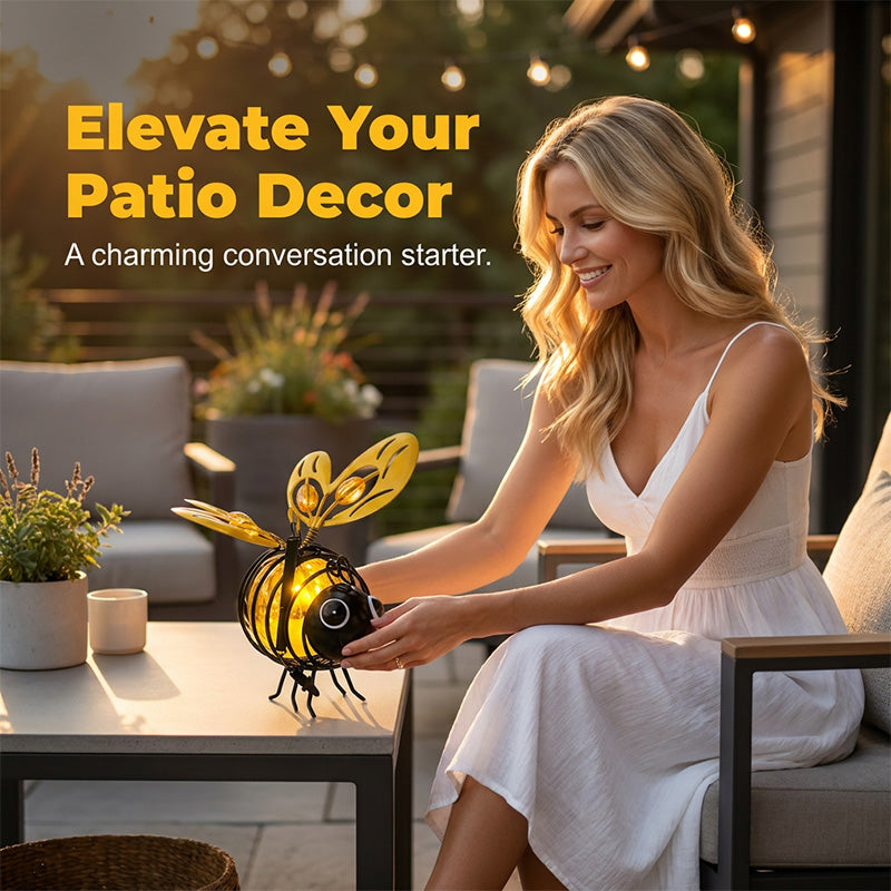 SunnyBee – Lámpara solar colgante para jardín
