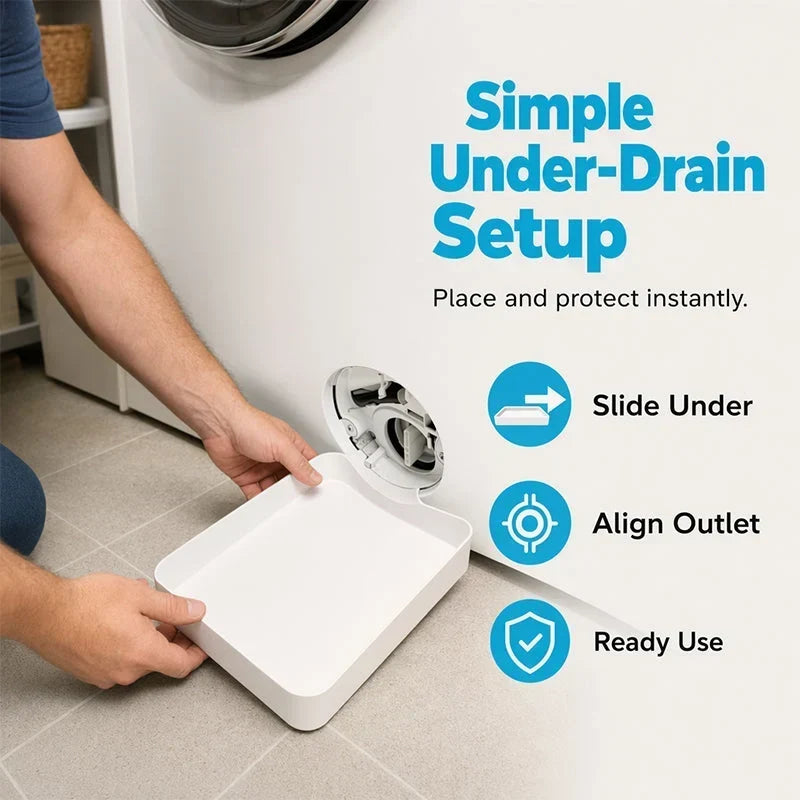 DryNest – Bandeja de drenaje universal para lavadora