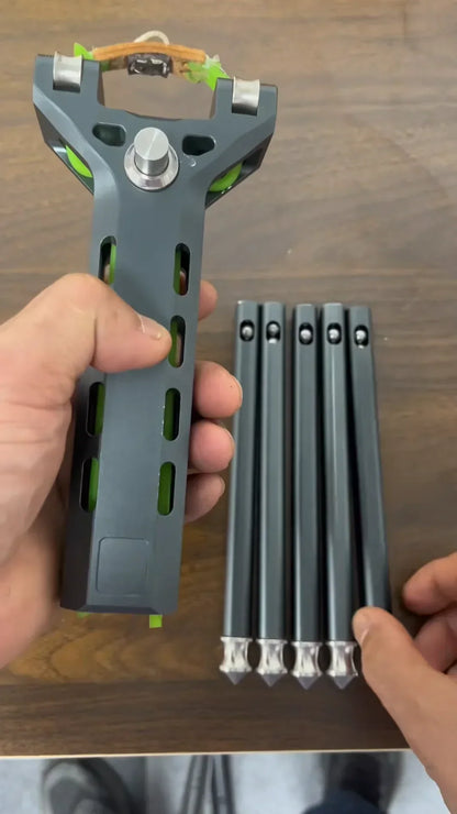 SwiftStrike – Lanzador de resortera con cargador automático