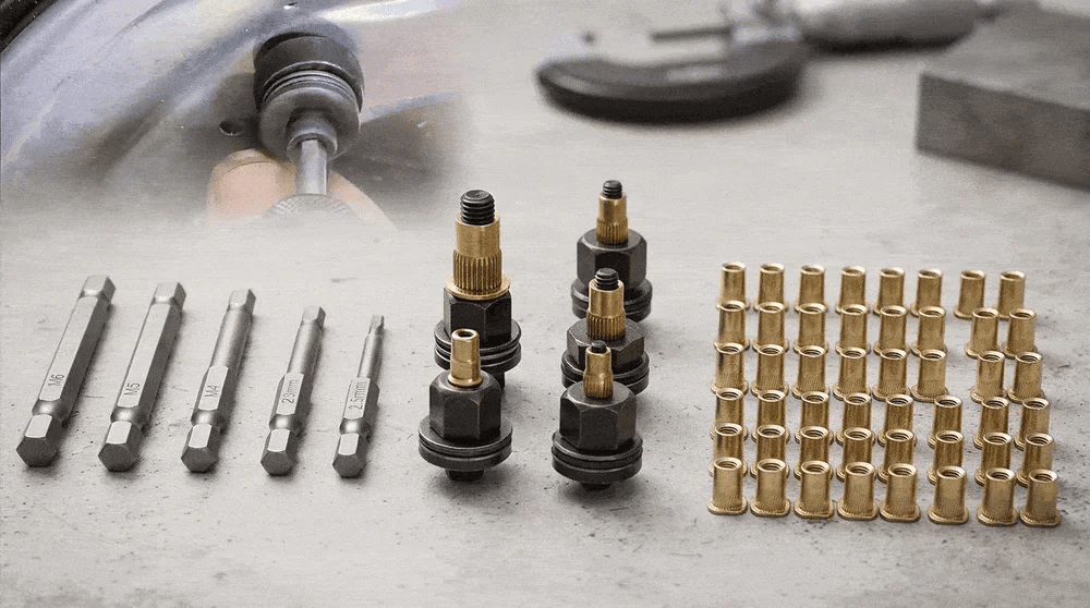 BoltMaster – Hochleistungs-Blindnietmuttern-Set für verschiedene Größen