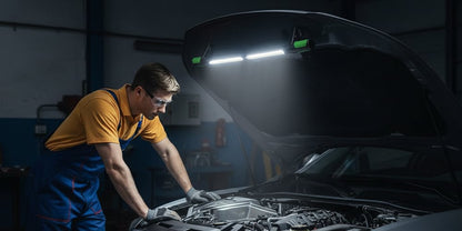 TwinBeam – Lámpara de inspección magnética de luz dual