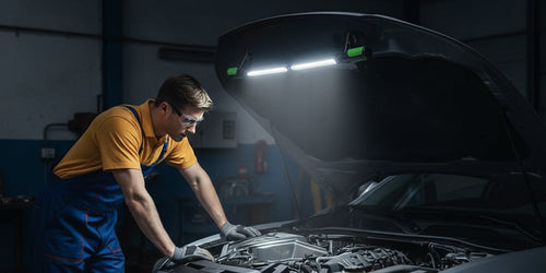 TwinBeam – Lámpara de inspección magnética de luz dual