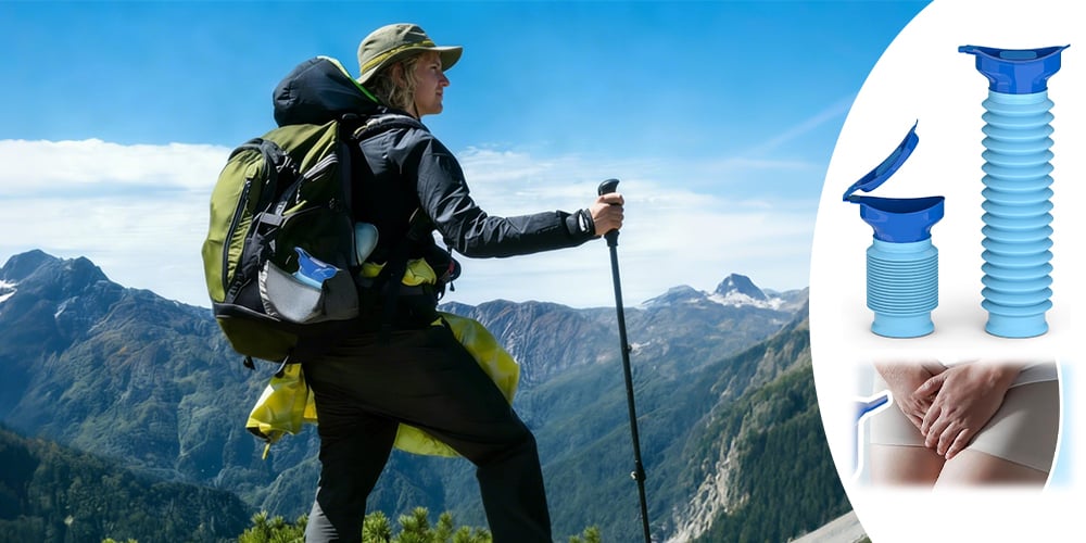 TravelRelief – Kompaktes, auslaufsicheres mobiles Urinal