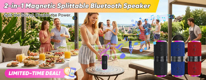 SoundSnap: altavoz Bluetooth magnético separable 2 en 1