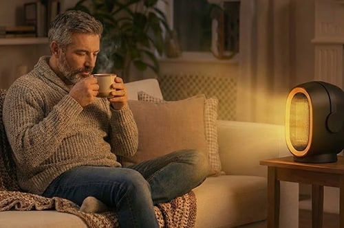 HeatNest – Calefactor eléctrico de sobremesa