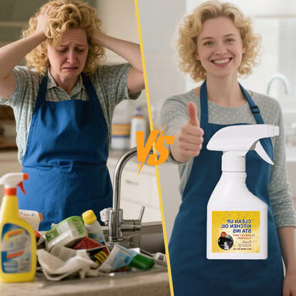 CleanPro – Pulverizador Desengrasante Revolucionario para Cocinas