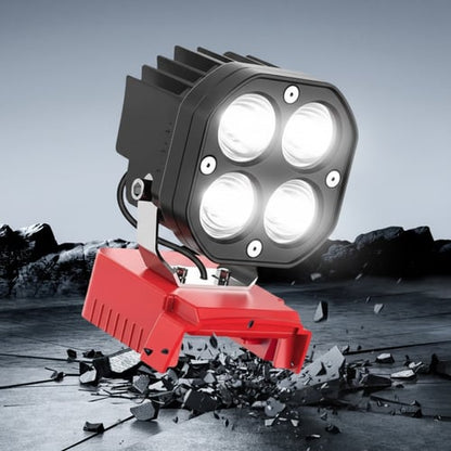 BrightGuard – Robuste LED-Arbeitsleuchte mit Batterieschutz