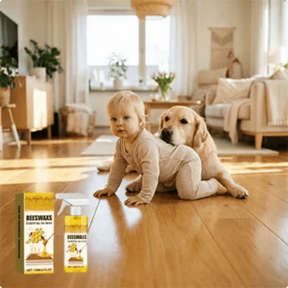 BeeLustre – Bienenwachs-Bodenpflegespray