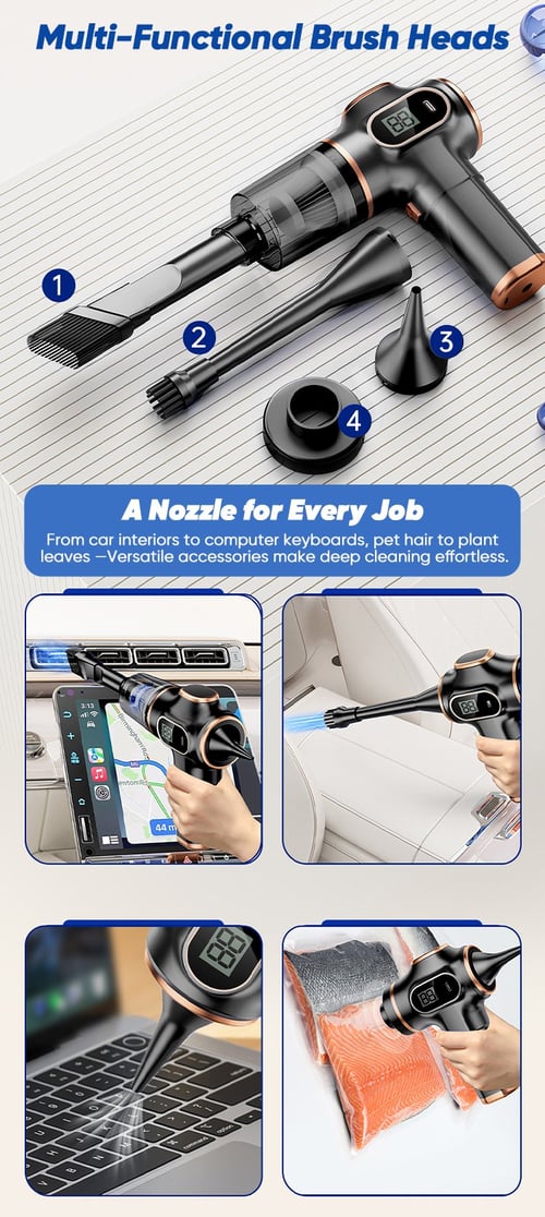 FlexiVac Pro – Tiefenreinigungs-Autostaubsauger