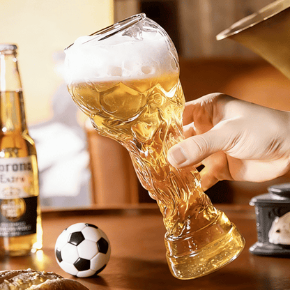 ChampChug – Fußballpokal aus Glas