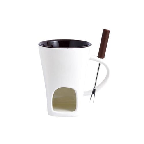 FondueMelt – Taza de Fondue de Cerámica Multifuncional
