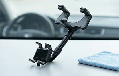 DriveView – Soporte de teléfono para espejo retrovisor 360°