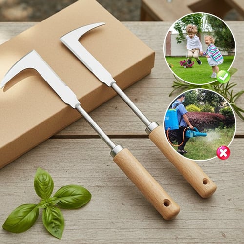 RootLift Pro – Herramienta de desmalezado profundo de raíces