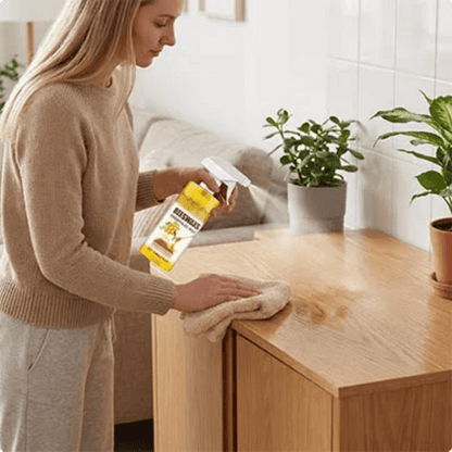 BeeLustre – Bienenwachs-Bodenpflegespray