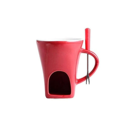 FondueMelt – Taza de Fondue de Cerámica Multifuncional