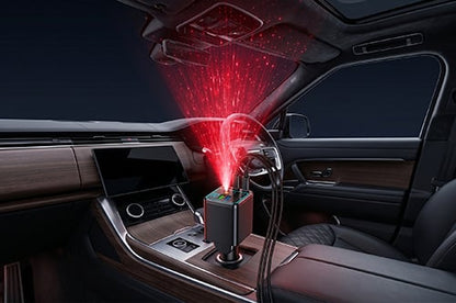 ChargeFlow Pro | Concentrador de energía retráctil 7 en 1 para coche
