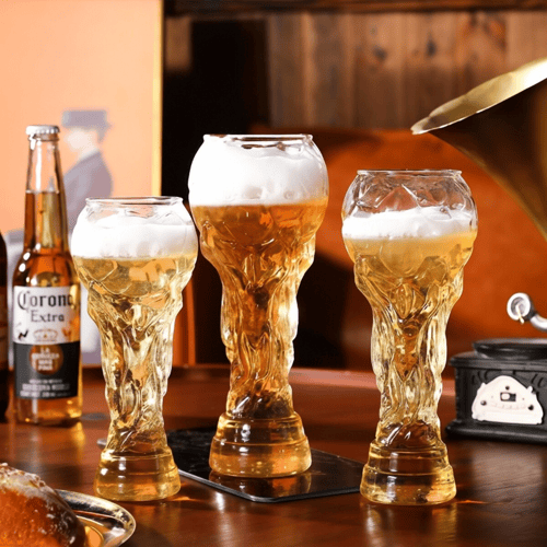 ChampChug – Fußballpokal aus Glas
