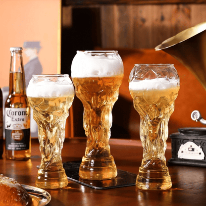 ChampChug – Fußballpokal aus Glas