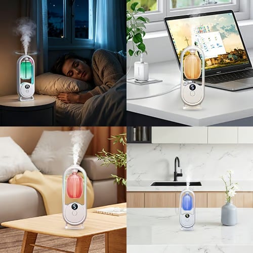 AromaFlow – Aroma-Diffuser Calm Air Mood Booster