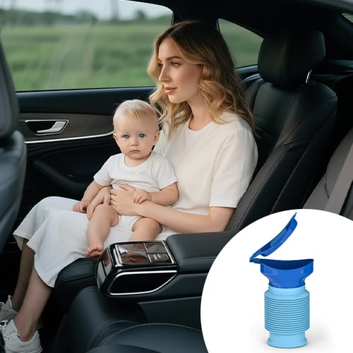 TravelRelief – Kompaktes, auslaufsicheres mobiles Urinal