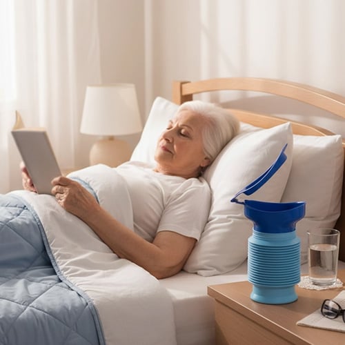 TravelRelief – Kompaktes, auslaufsicheres mobiles Urinal