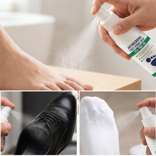 DryStep – Spray para Pies con Control del Sudor